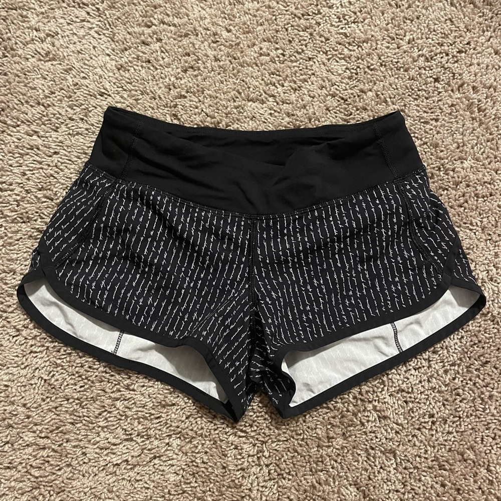 RARE LuluLemon speed-up shorts!!